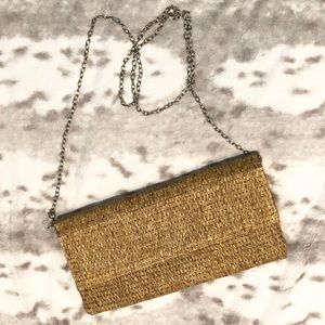 🐚 Beachy Straw Cross-Body Bag 🐚